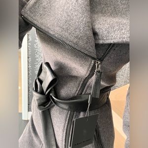 Mackage Nori Belted Wool Blend Coat XXS